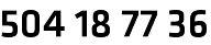 504 18 77 36
