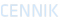 CENNIK