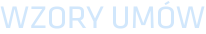 WZORY UMÓW